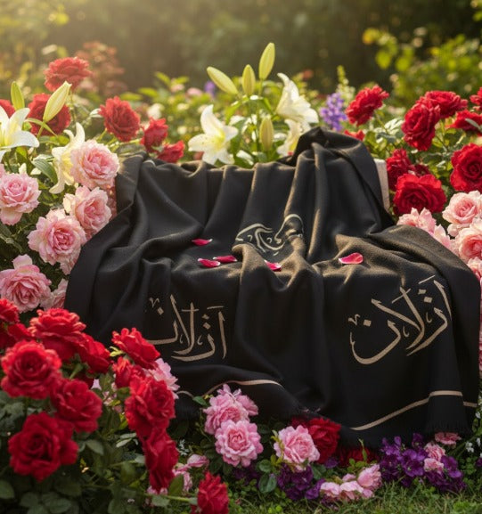 Custom Name Winter Shwals|Black 4